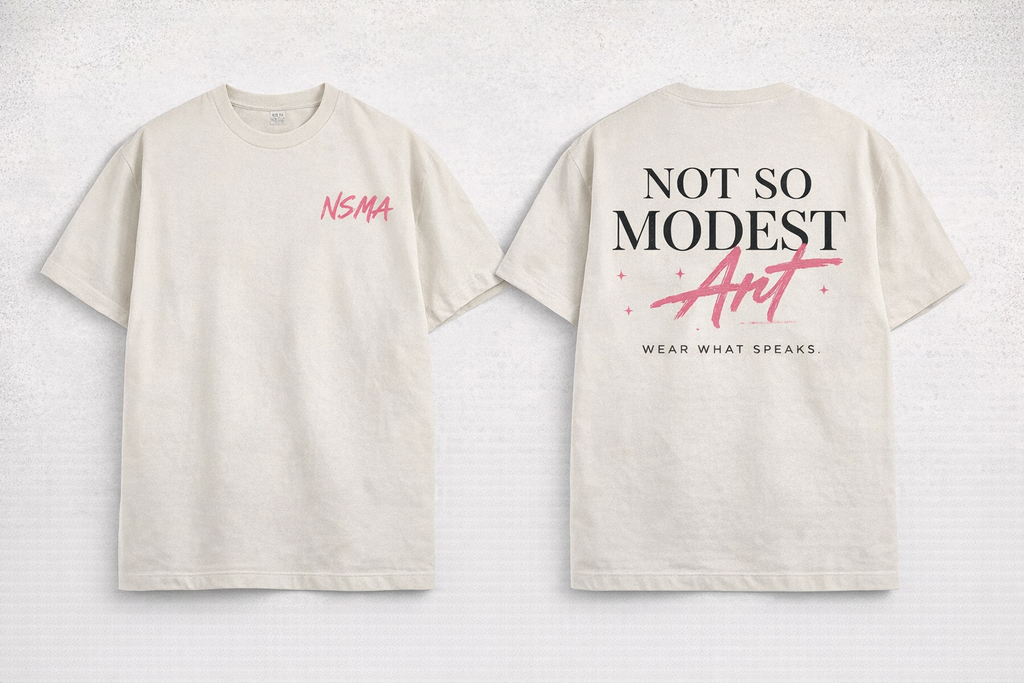 STATEMENT TEE — CREAM